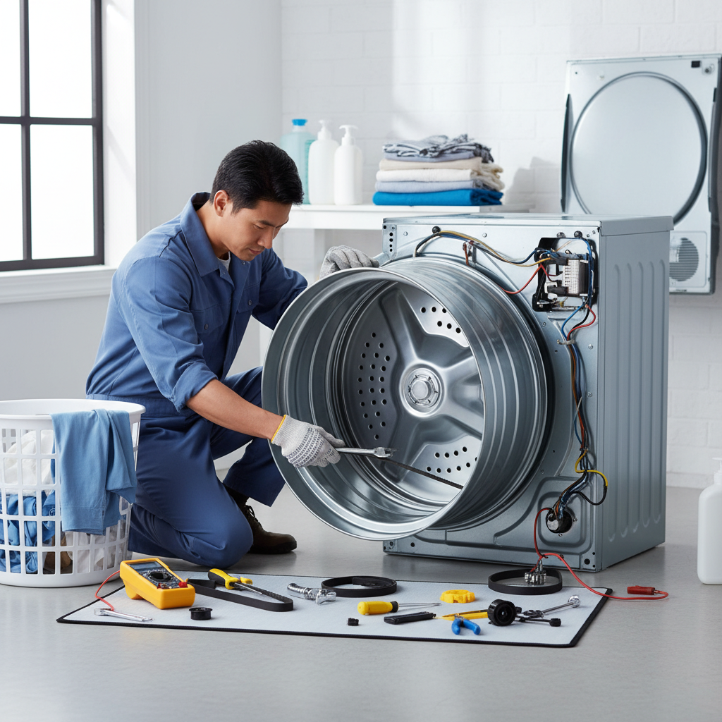 Clothes Dryer Repair: Your DIY Guide to Fixing a Non-Spinning Drum