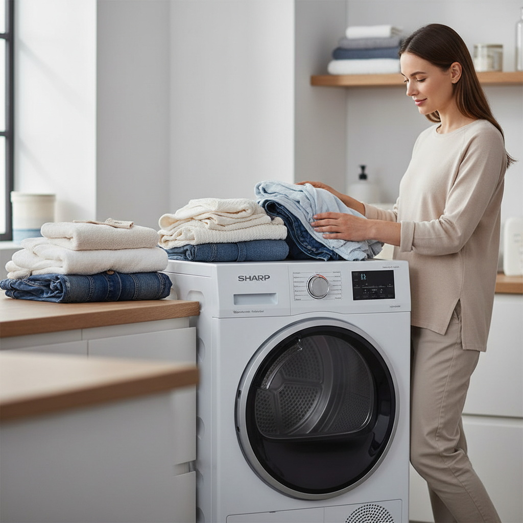 Review: Sharp 8kg Heat Pump Tumble Dryer – The Smart Choice for Efficient Drying