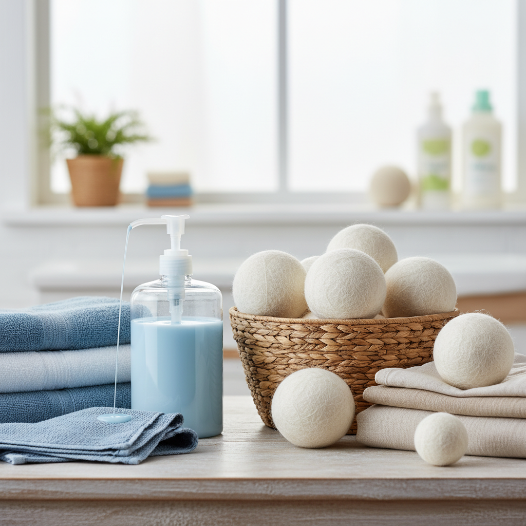 Wool Dryer Balls vs. Fabric Softener: The Ultimate Laundry Showdown