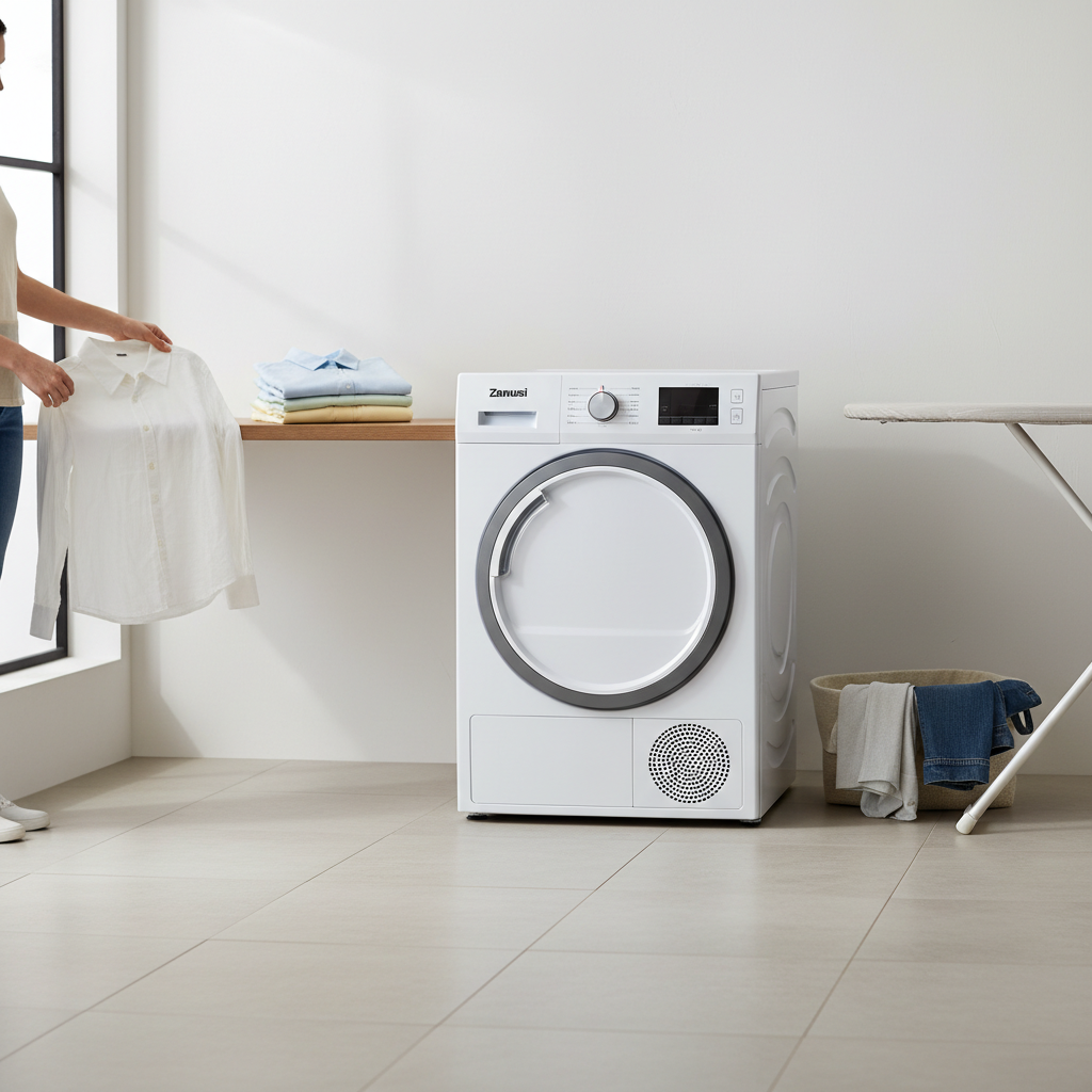 Zanussi Lindo300 Condenser Dryer Review: Effortless Ironing, Every Time