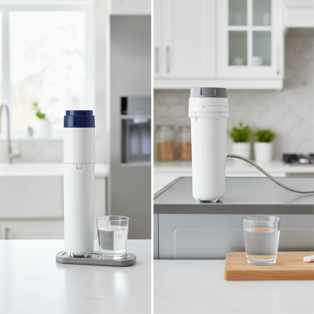 Refrigerator Filter Face-Off: Door Mount vs. Top Mount Comparison